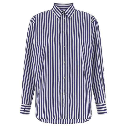 Polo Ralph Lauren Blue Cotton Blouse
