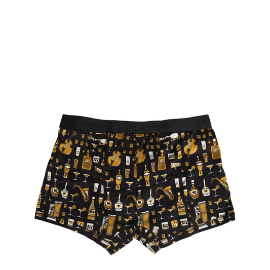 Dolce & Gabbana Black Gold Cocktail Regular Boxer Underwear