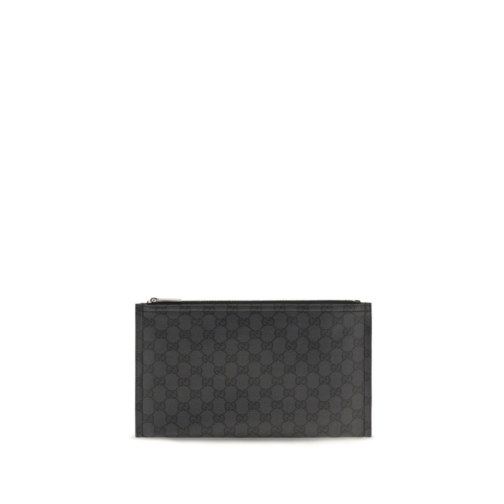 Gucci Black The Essence Classic Large Pouch