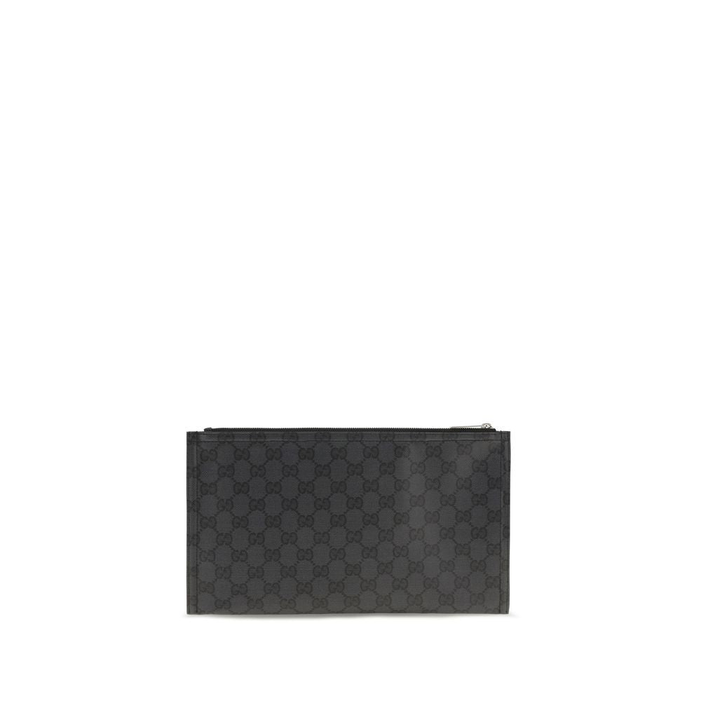 Gucci Black The Essence Classic Large Pouch