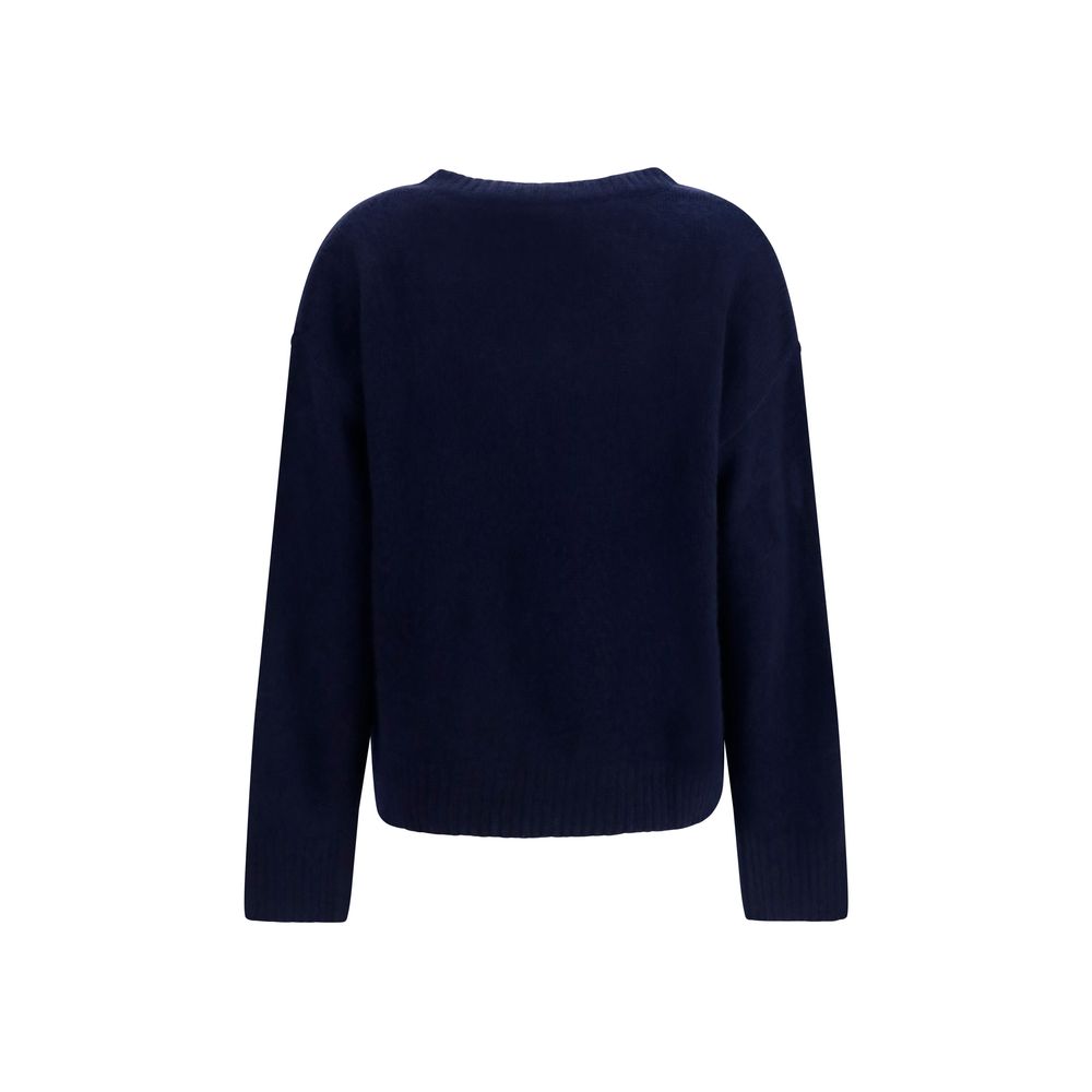 Lisa Yang Blue Cashmere Sweatshirt