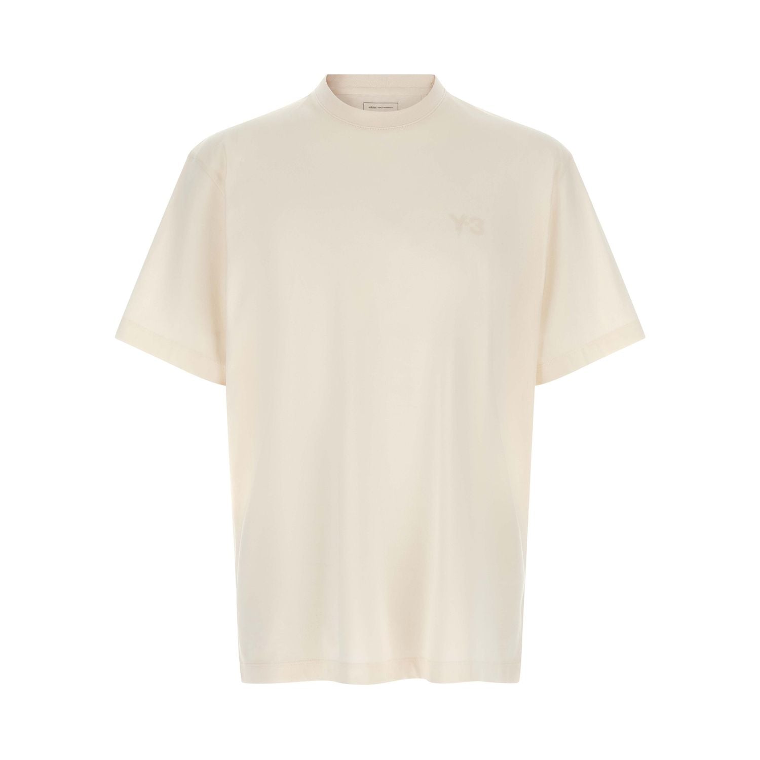 Y-3 White Cotton T-Shirt
