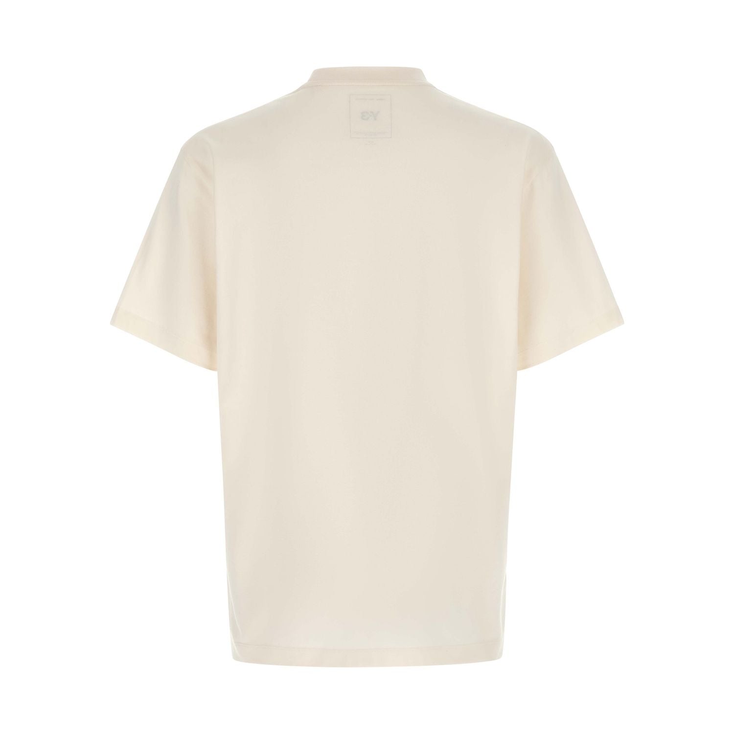 Y-3 White Cotton T-Shirt