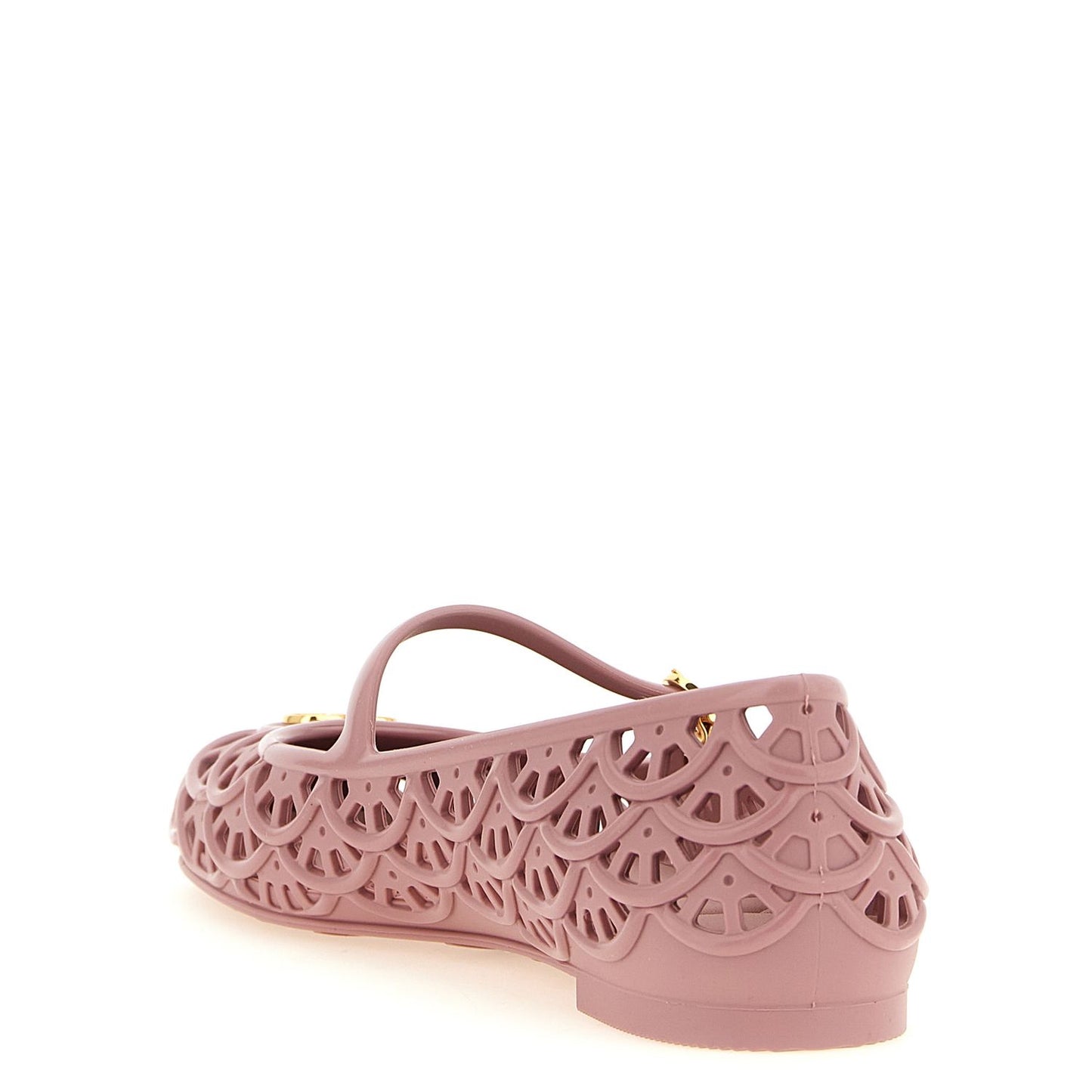 Valentino Garavani Multicolor Polyvinyl Ballet Flats