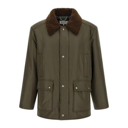 Maison Margiela Bicolor Polyester Parka