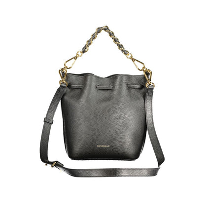 Coccinelle Black Leather Womens Bag
