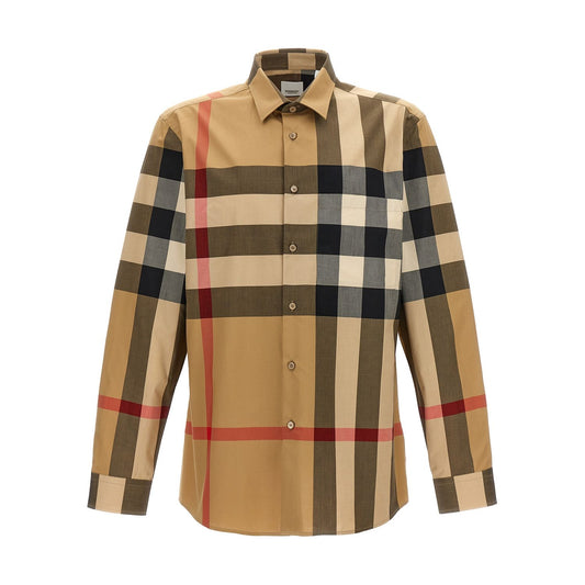 Burberry Beige Cotton Blouse