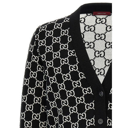 Gucci Bicolor Wool Cardigan