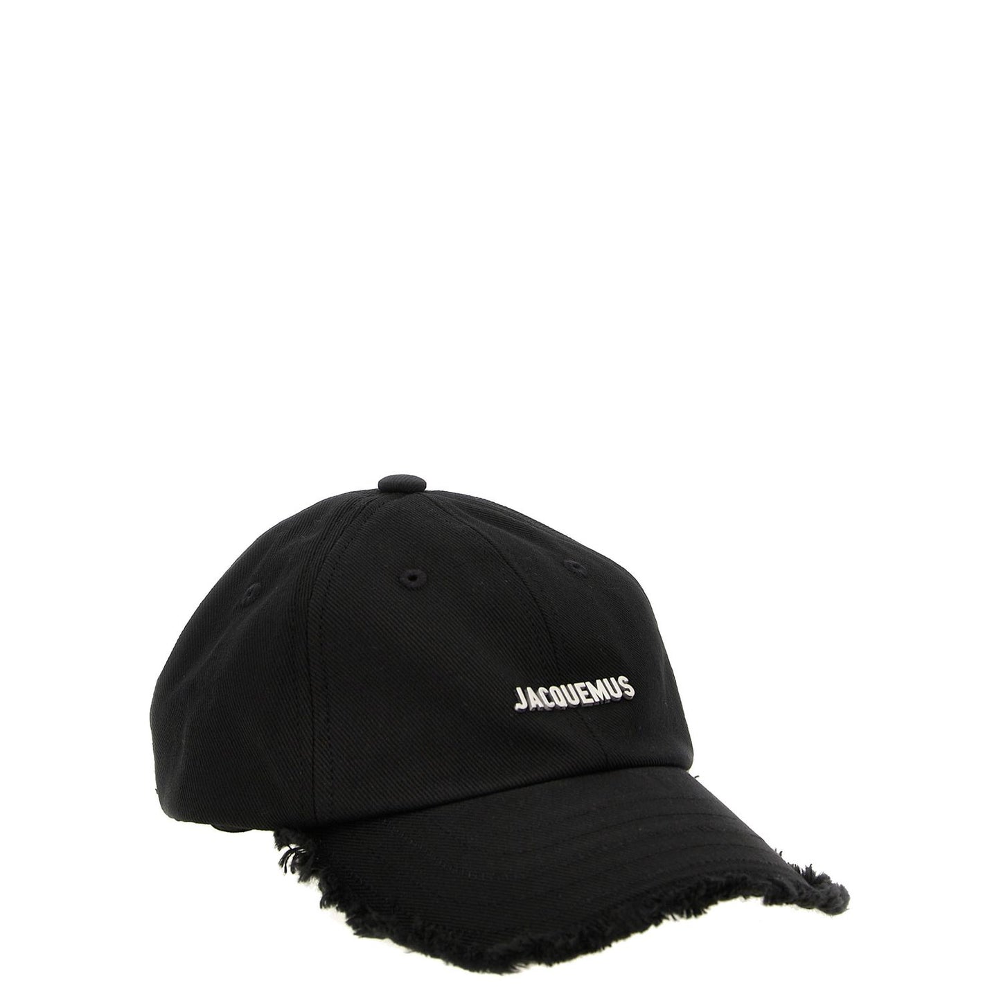 Jacquemus Black Cotton Cap (Baseball Hat)