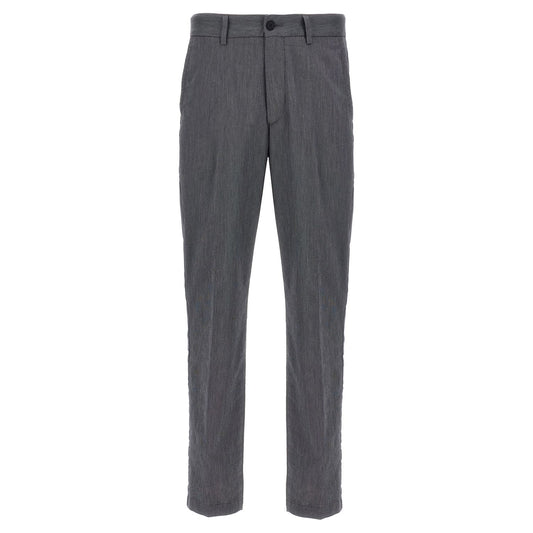 Hugo Boss Blue Cotton Casual Pants