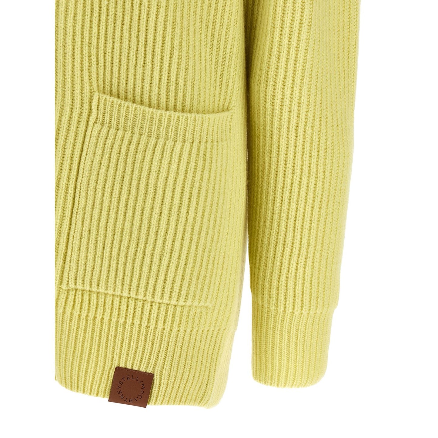 Stella McCartney Bicolor Virgin Wool Cardigan