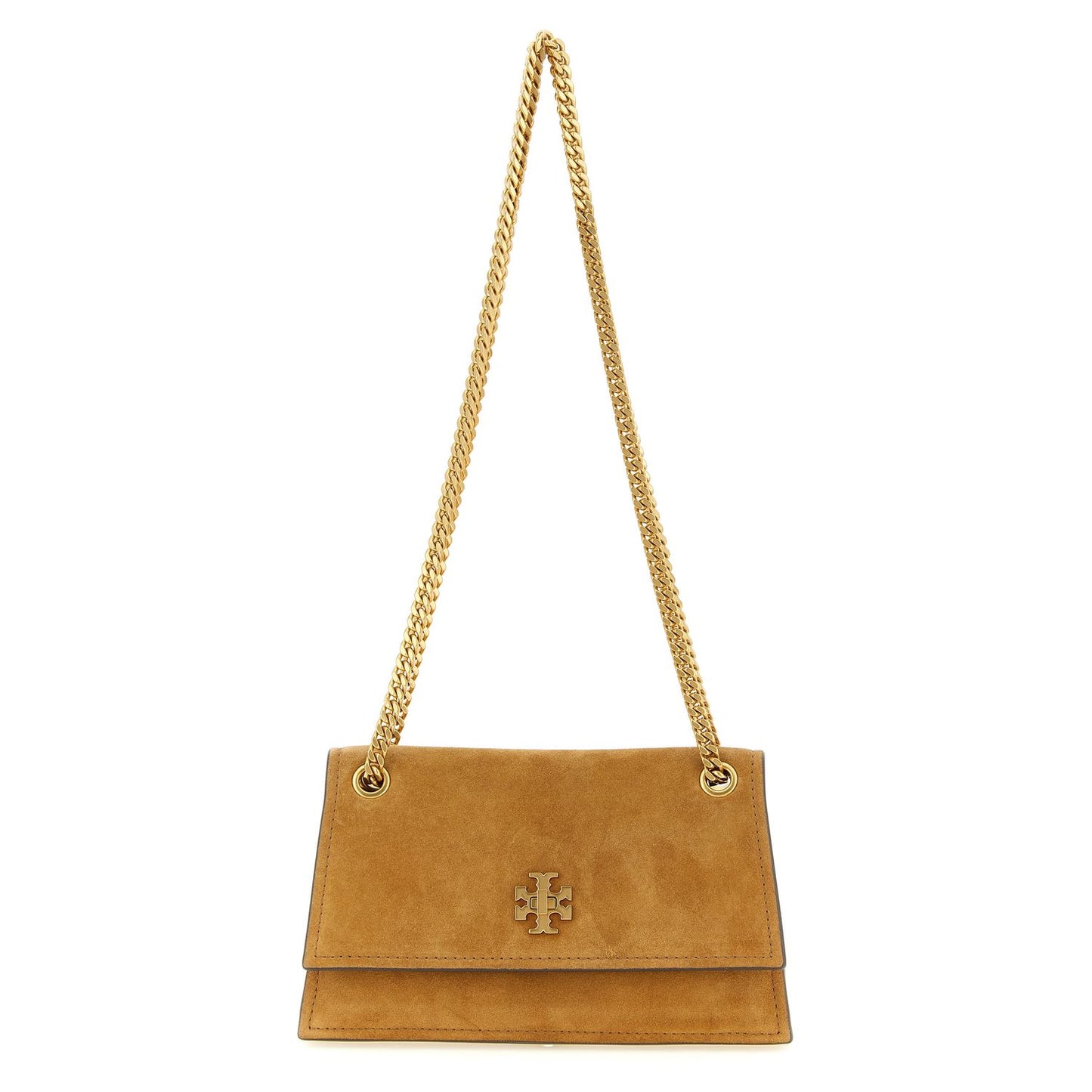 Tory Burch Brown Calfskin Shoulder Bag