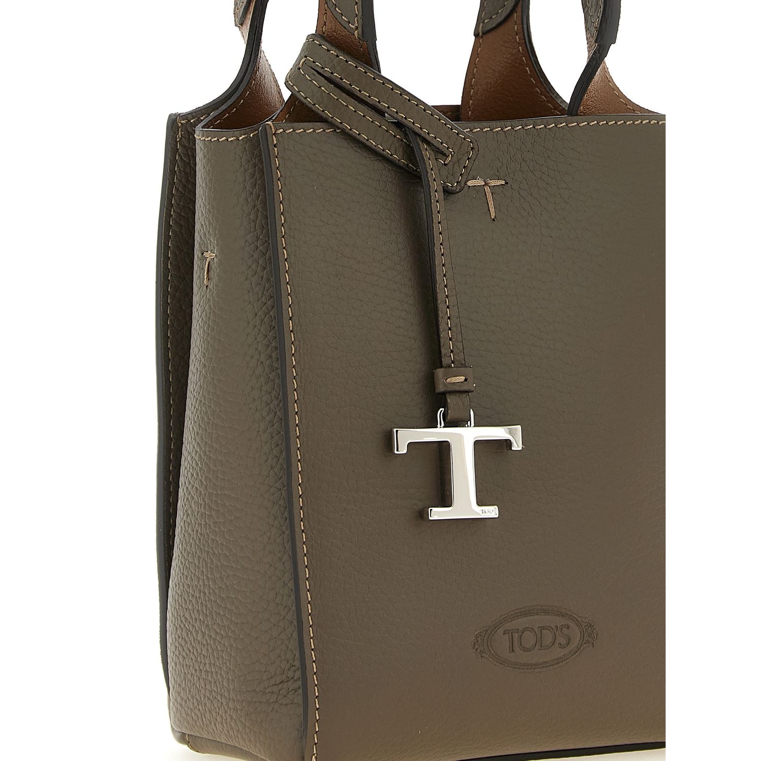 Tod's Bicolor Calfskin Handbag