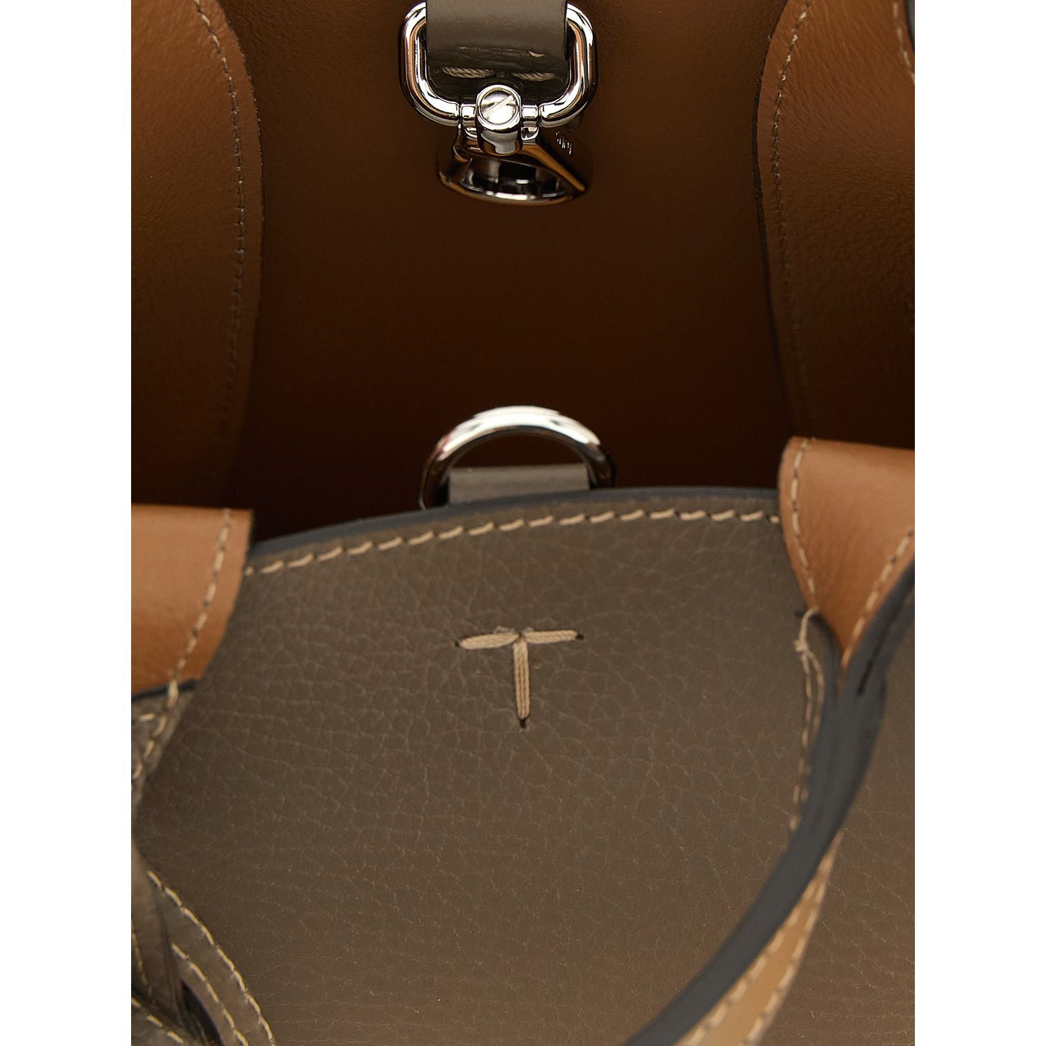 Tod's Bicolor Calfskin Handbag
