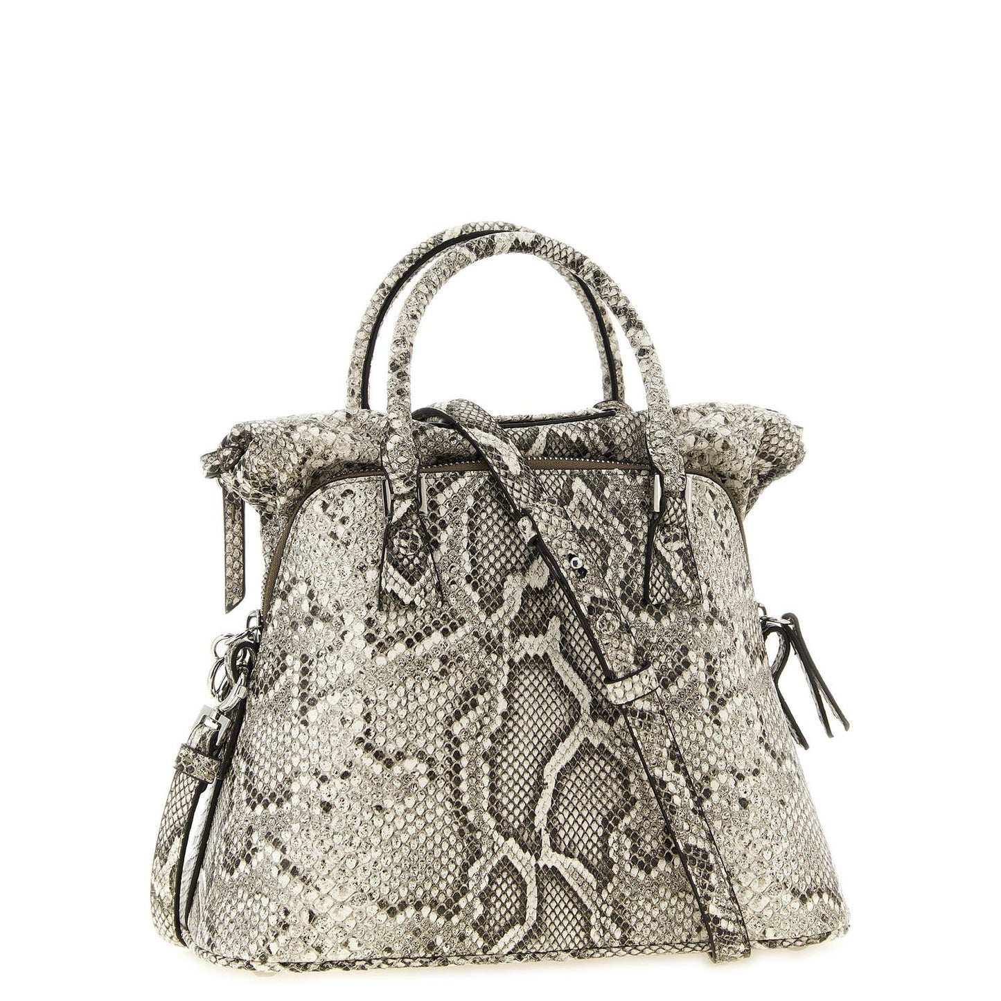 Maison Margiela Gray Goatskin Shoulder Bag