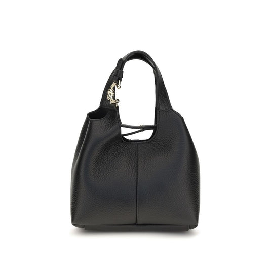 Coccinelle Black Calf Leather Bos Taurus Shoulder Bag