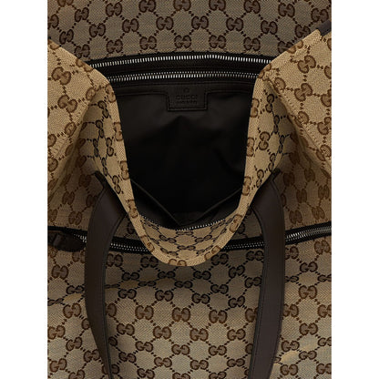 Gucci Brown Polyester Shoulder Bag