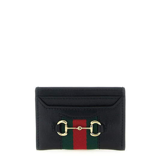 Gucci Black Calfskin Cardholder