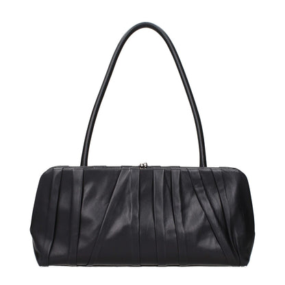 Jil Sander Black Leather Shoulder Bag