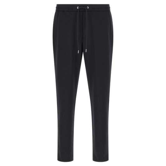 Moncler Black Polyamide Joggers (Workout Pants)