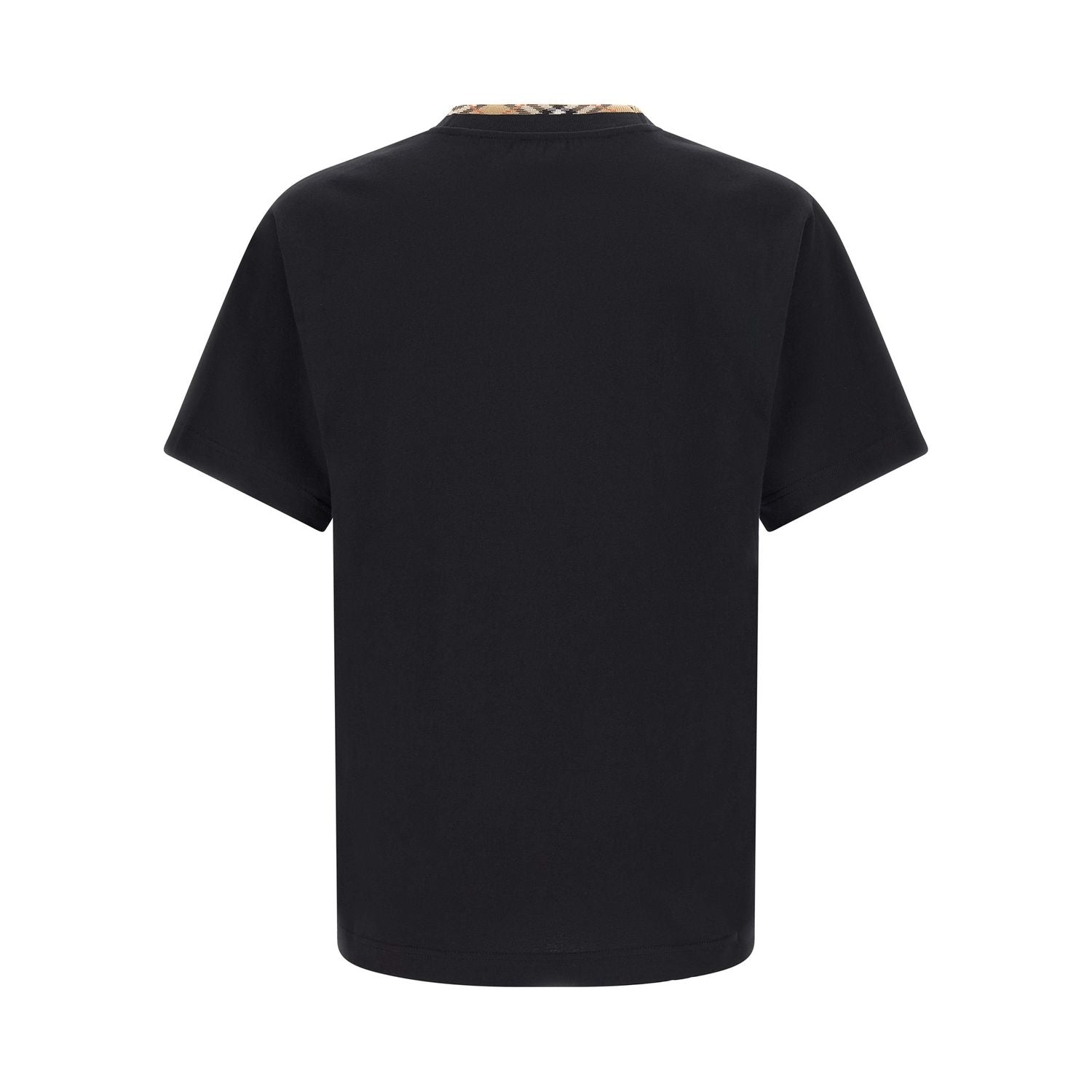 Burberry Black Cotton T-Shirt