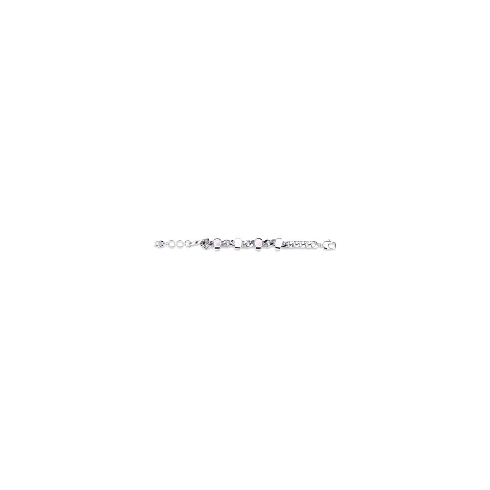 Alexander McQueen Silver Metal Bracelet