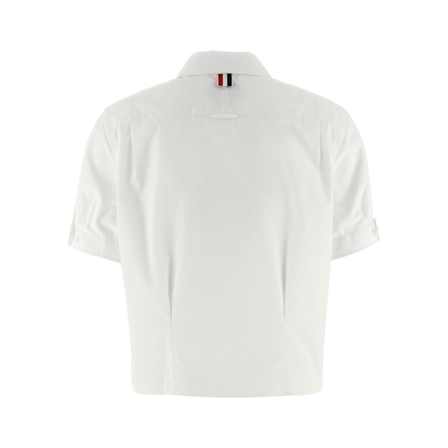 Thom Browne White Cotton Blouse