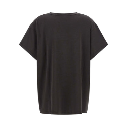 Khaite Gray Cotton T-Shirt
