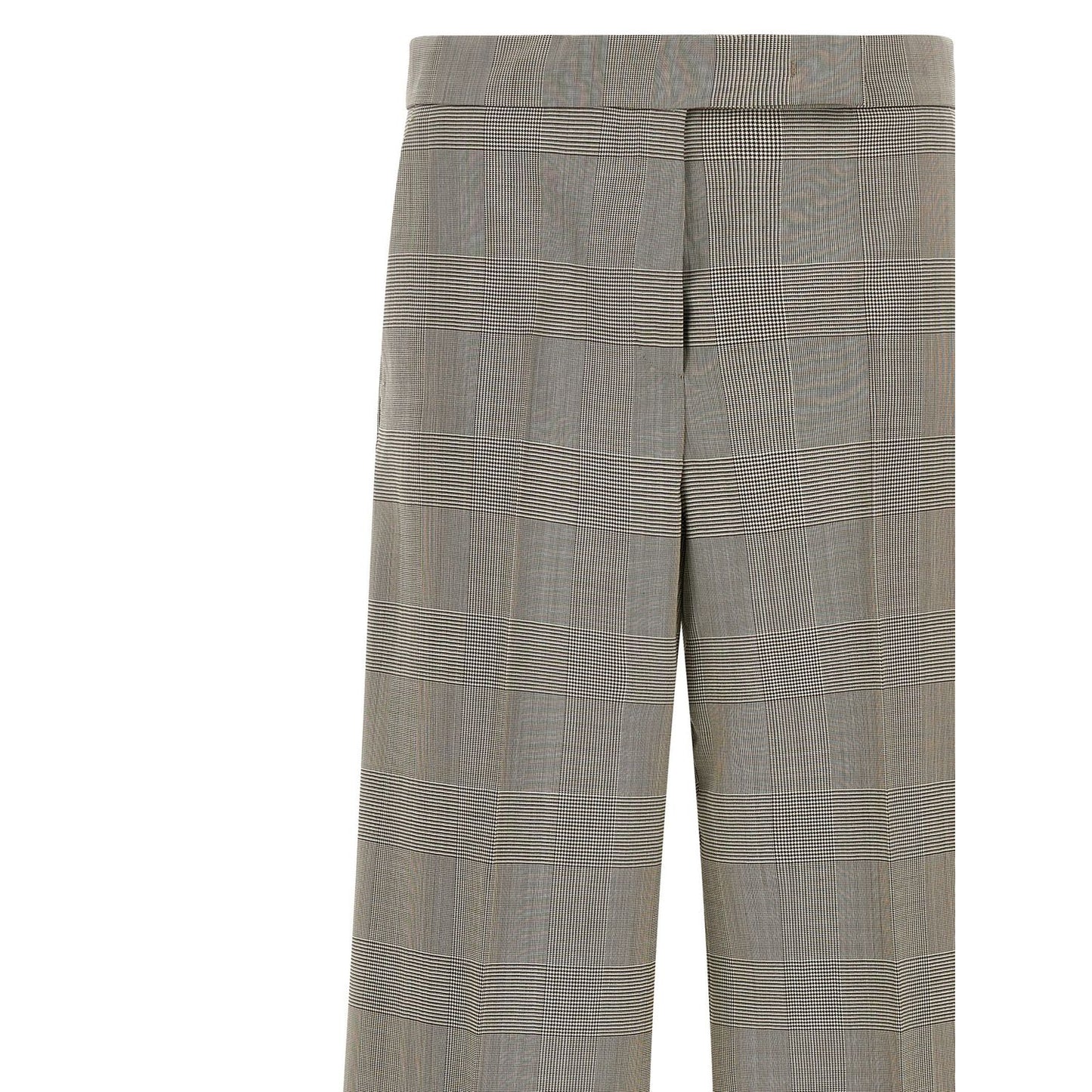 Max Mara Gray Wool Dress Pants