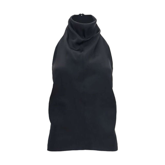 Khaite Black Acetate Blouse