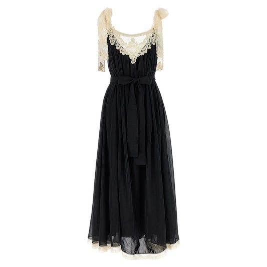 Zimmermann Bicolor Cotton Long Dress