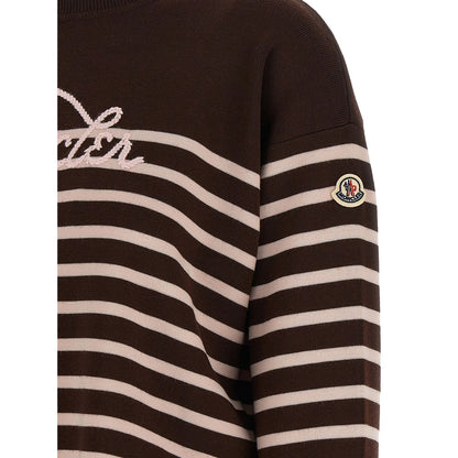 Moncler White Virgin Wool Cardigan