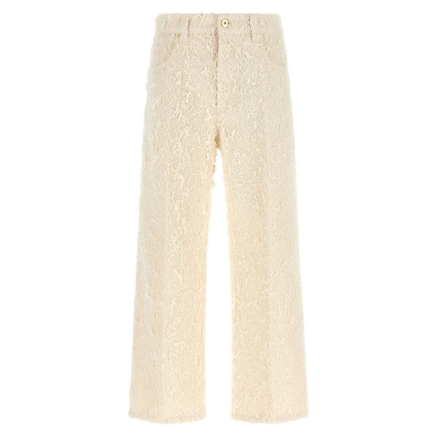 Brunello Cucinelli Beige Cotton Casual Pants