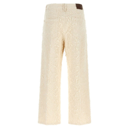 Brunello Cucinelli Beige Cotton Casual Pants