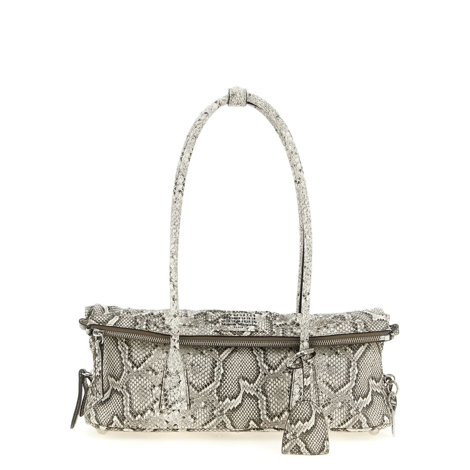 Maison Margiela White Goatskin Shoulder Bag