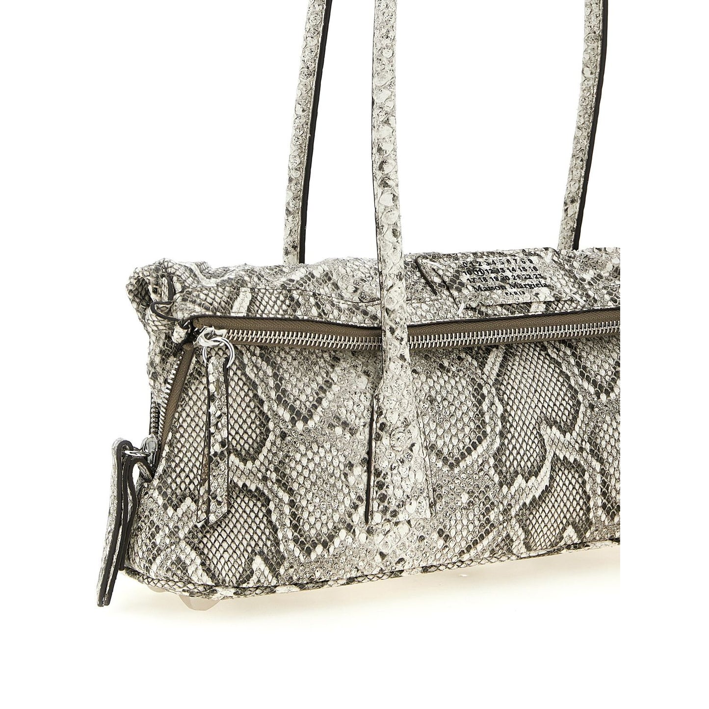 Maison Margiela White Goatskin Shoulder Bag