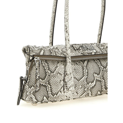Maison Margiela White Goatskin Shoulder Bag