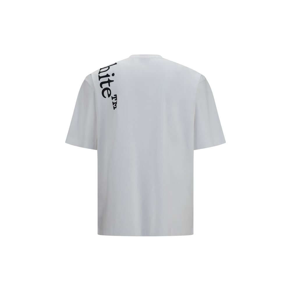 Off-White White Cotton T-Shirt