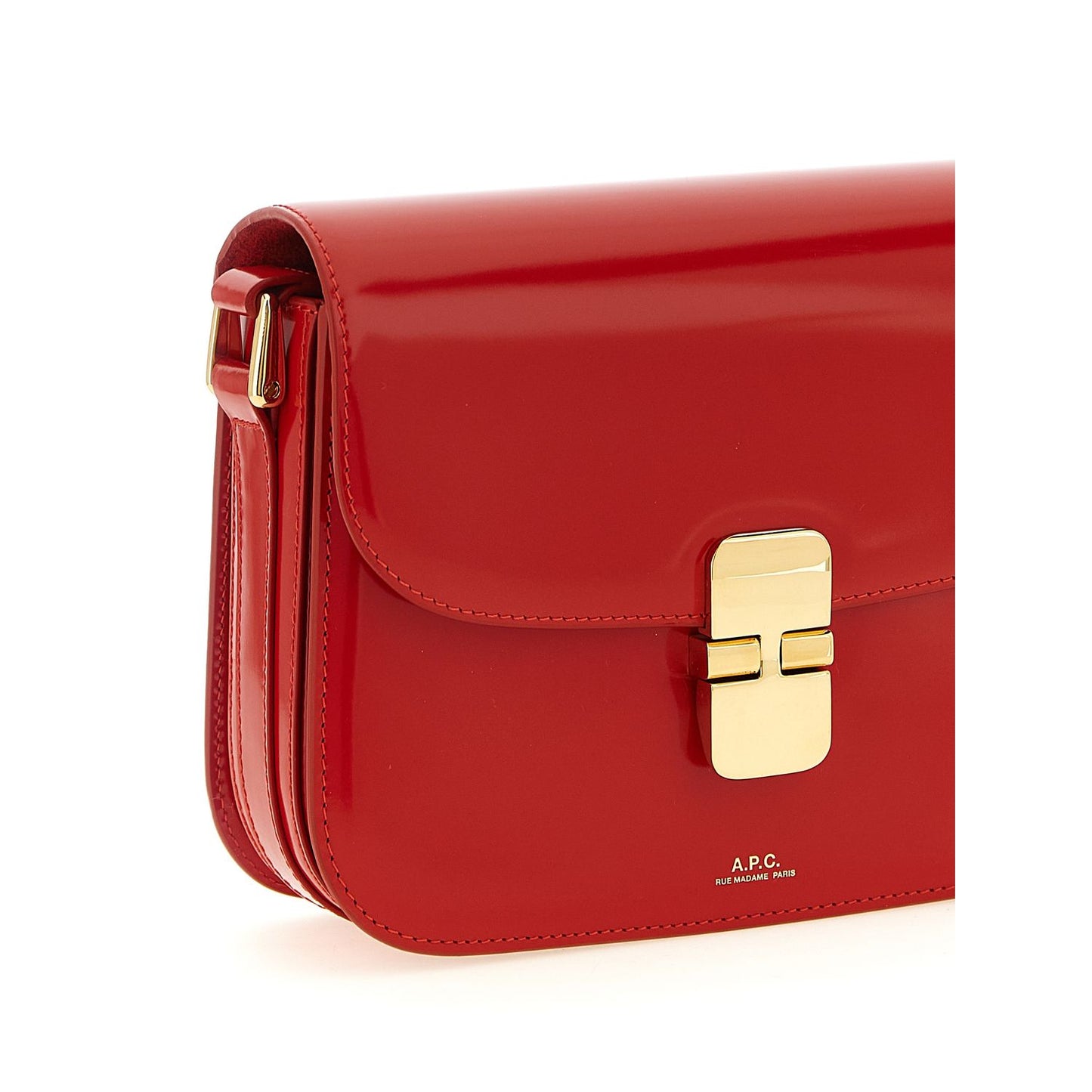 A.P.C. Multicolor Cowhide Crossbody Bag