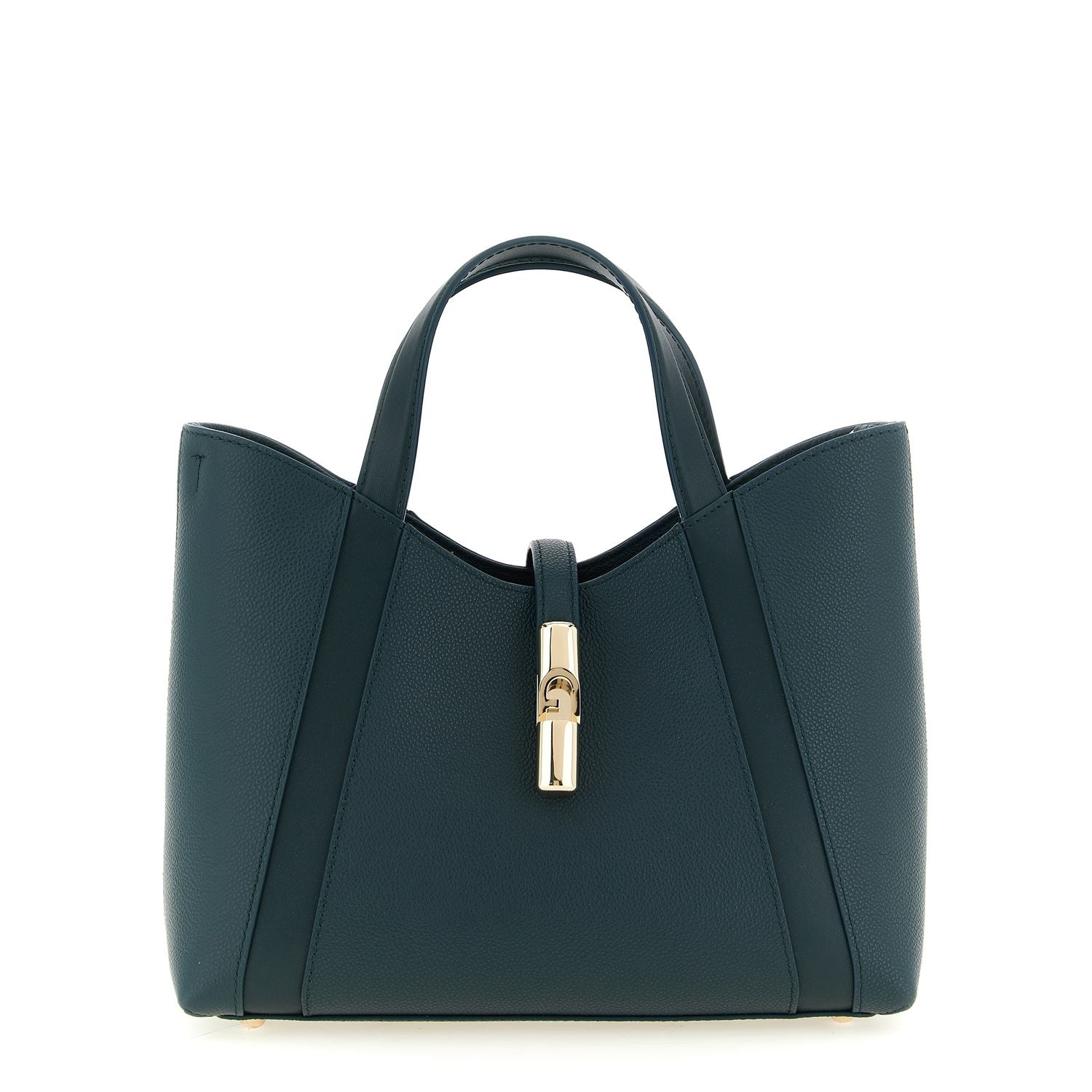 Furla Bicolor Calfskin Tote Bag