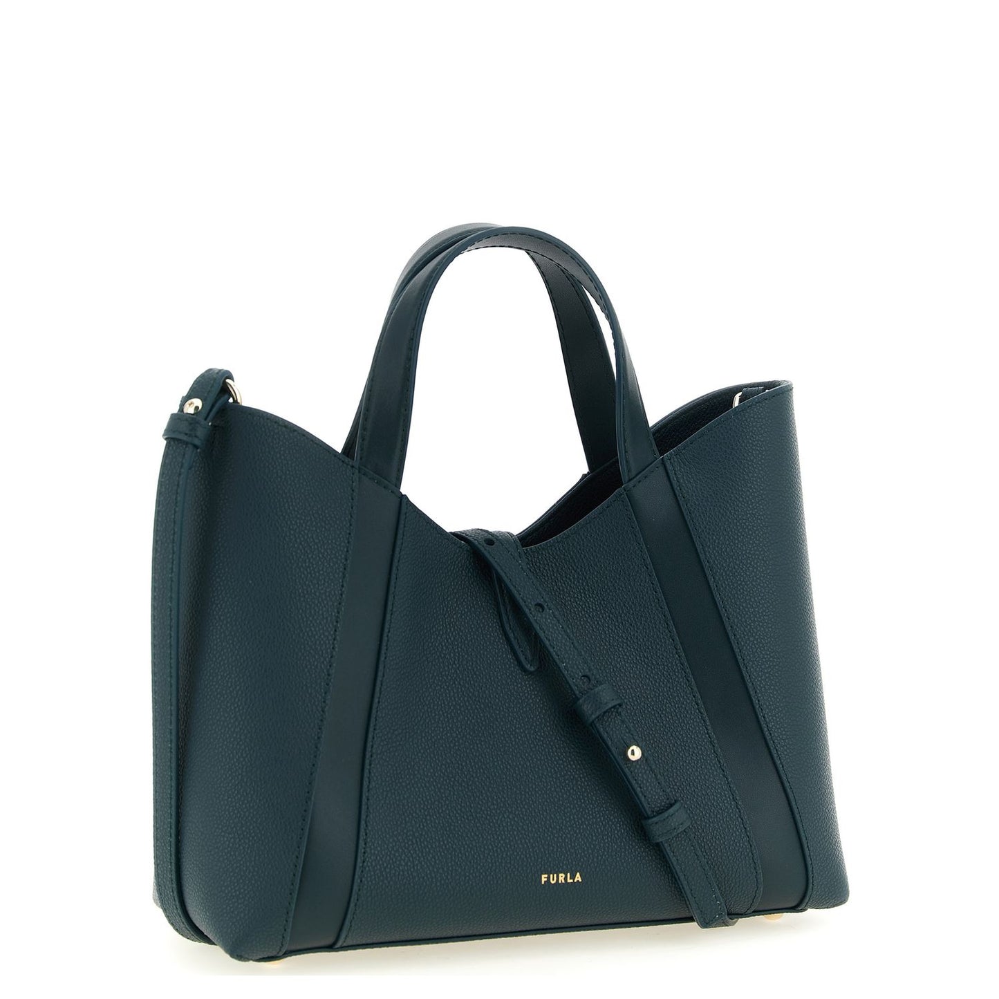 Furla Bicolor Calfskin Tote Bag