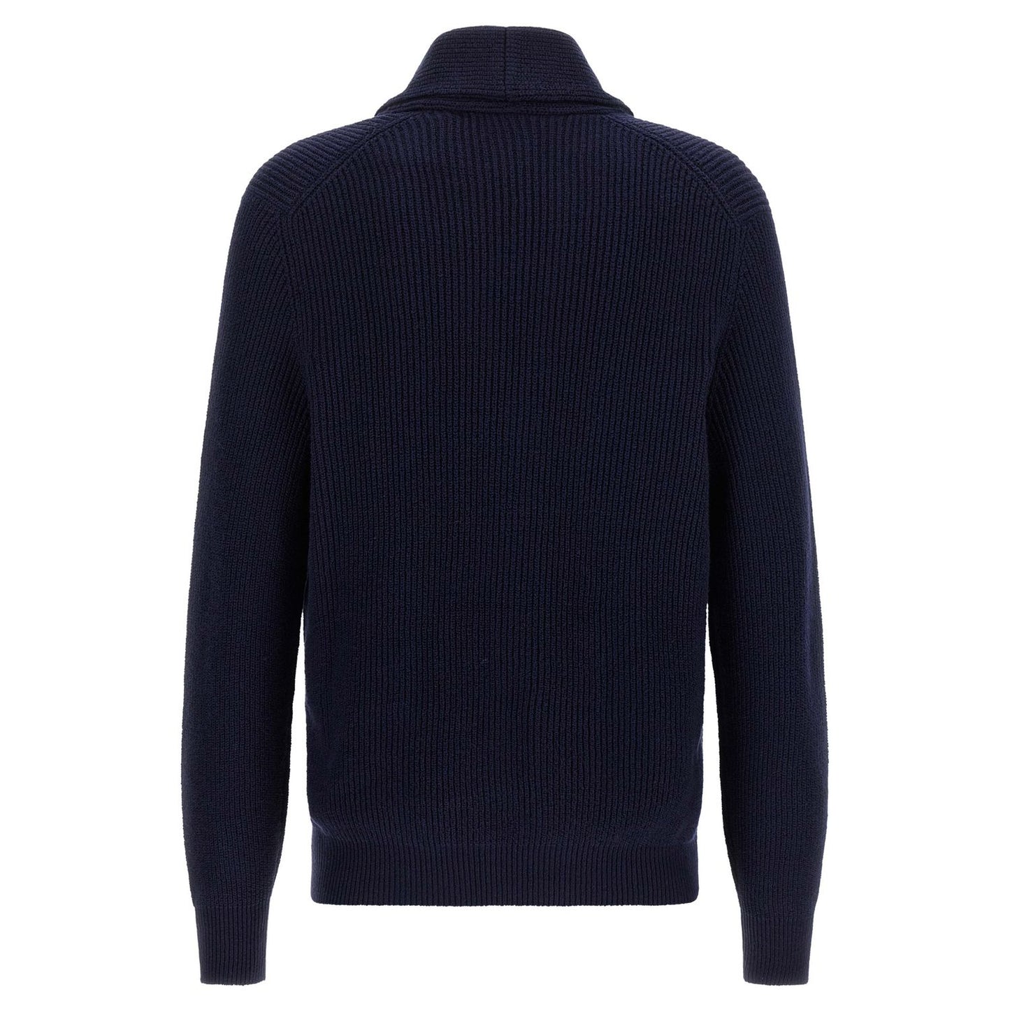 Brunello Cucinelli Blue Cotton Cardigan