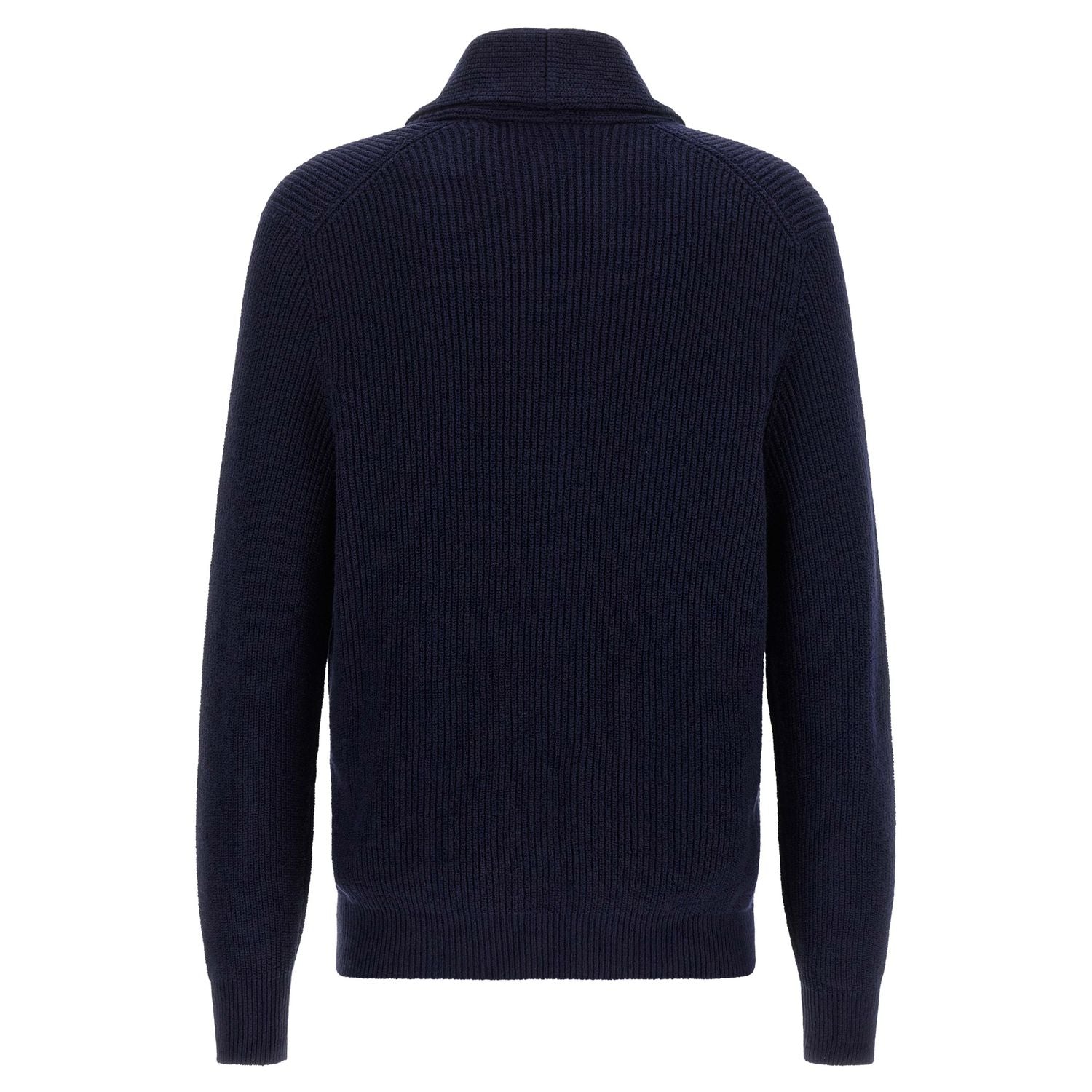 Brunello Cucinelli Blue Cotton Cardigan