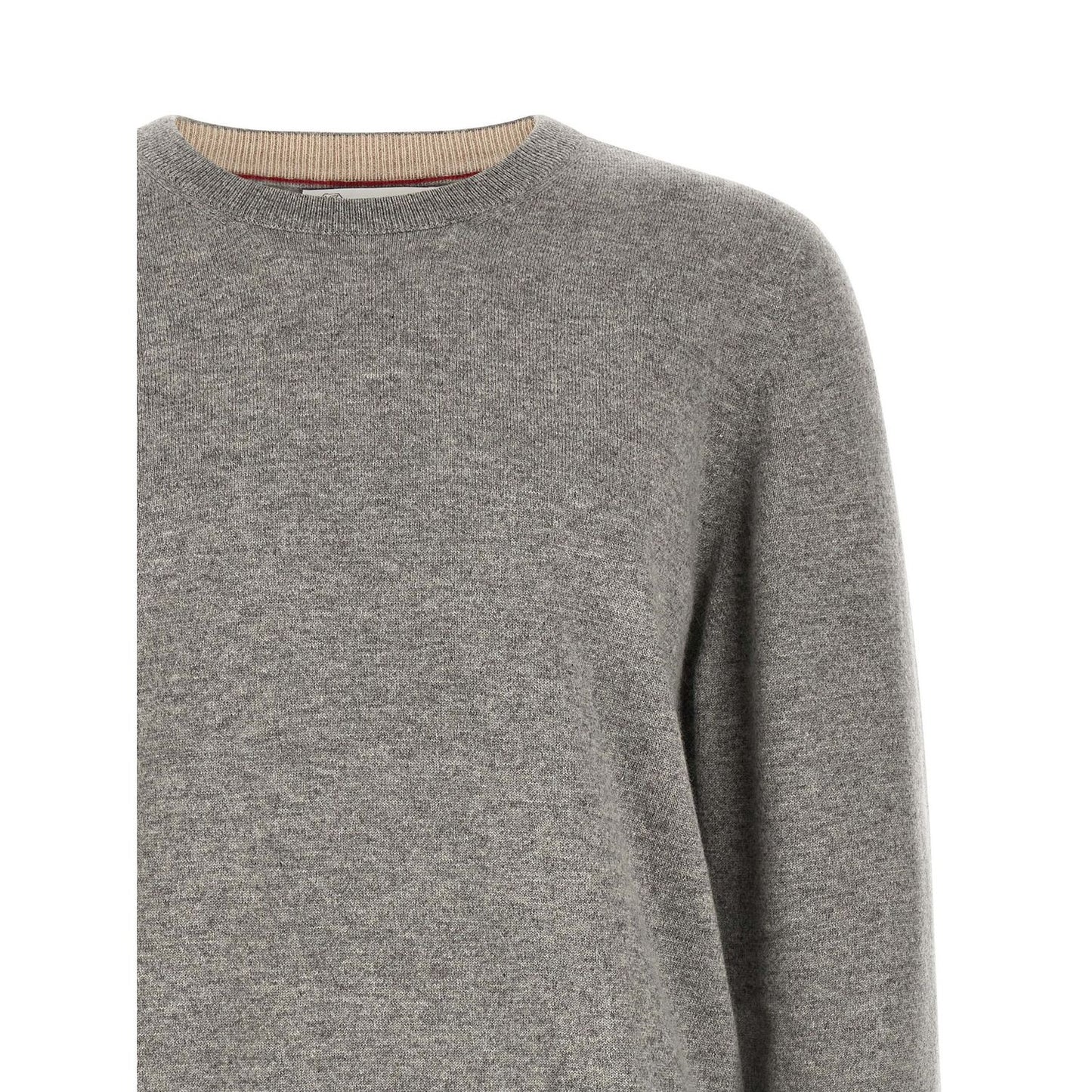 Brunello Cucinelli Gray Cashmere Cardigan