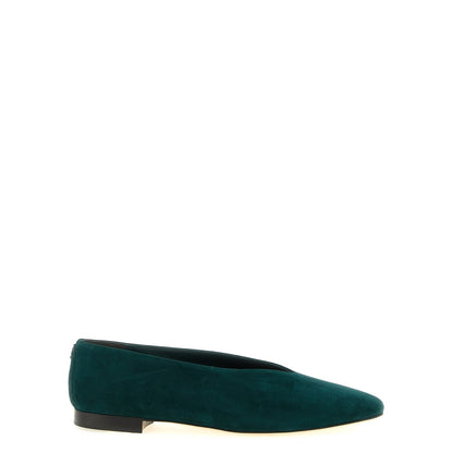 Jimmy Choo Bicolor Leather Ballet Flats