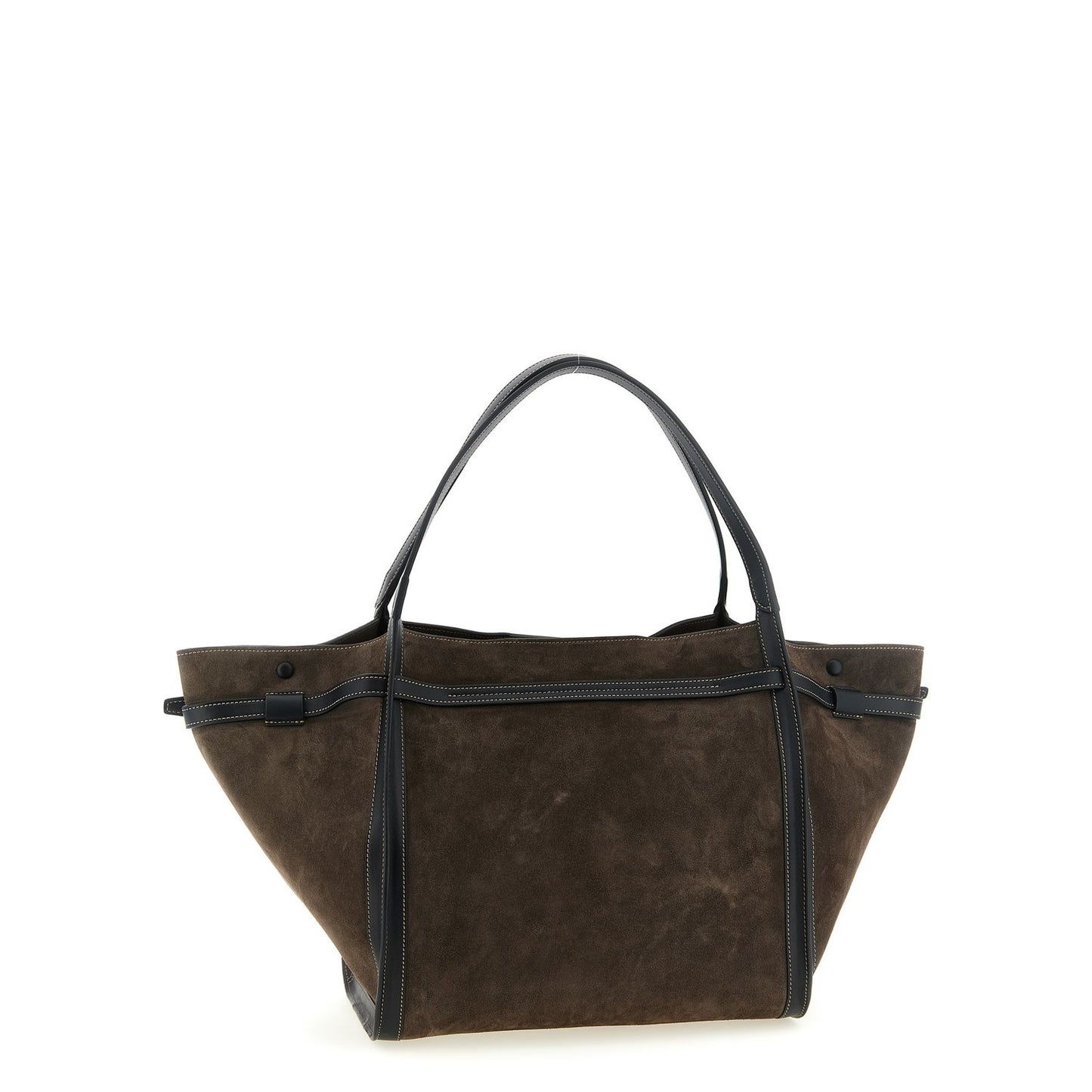 Tod's Brown Calfskin Tote Bag