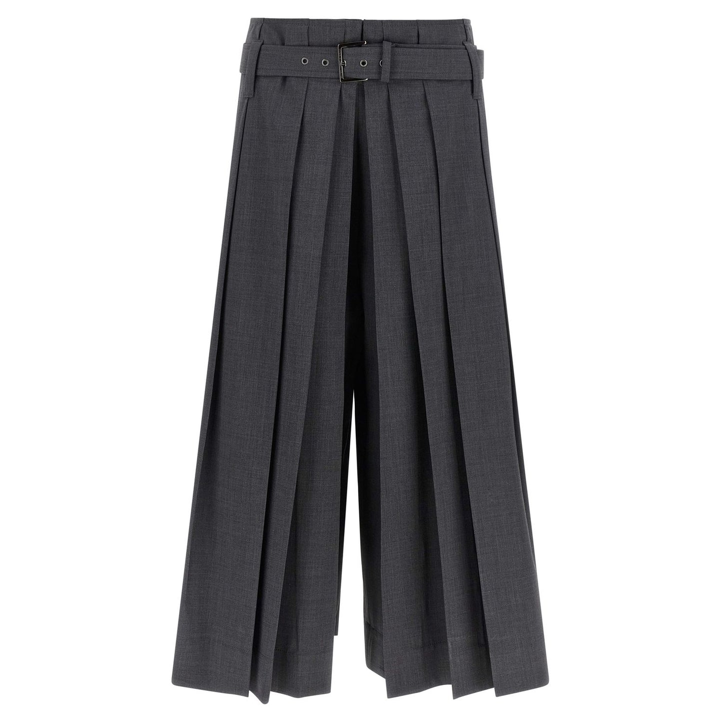 Brunello Cucinelli Gray Virgin Wool Bermuda Shorts