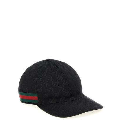 Gucci Black Polyester Cap (Baseball Hat)
