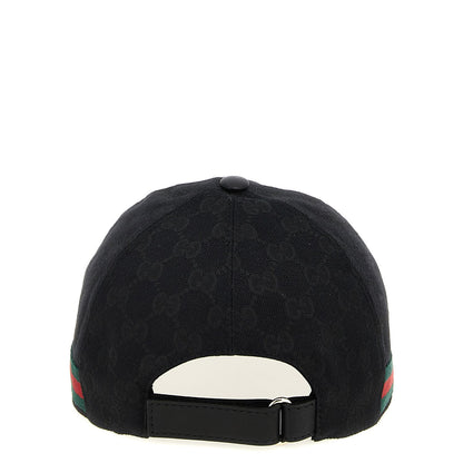 Gucci Black Polyester Cap (Baseball Hat)