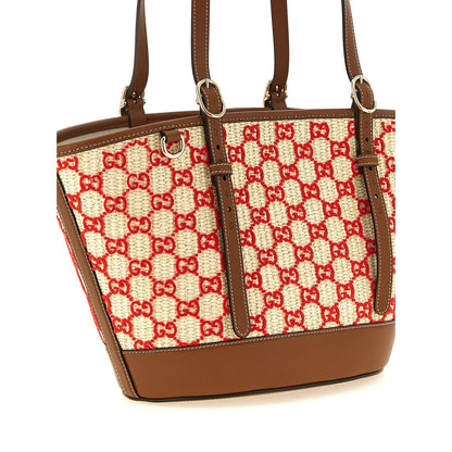 Gucci Multicolor Cotton Tote Bag